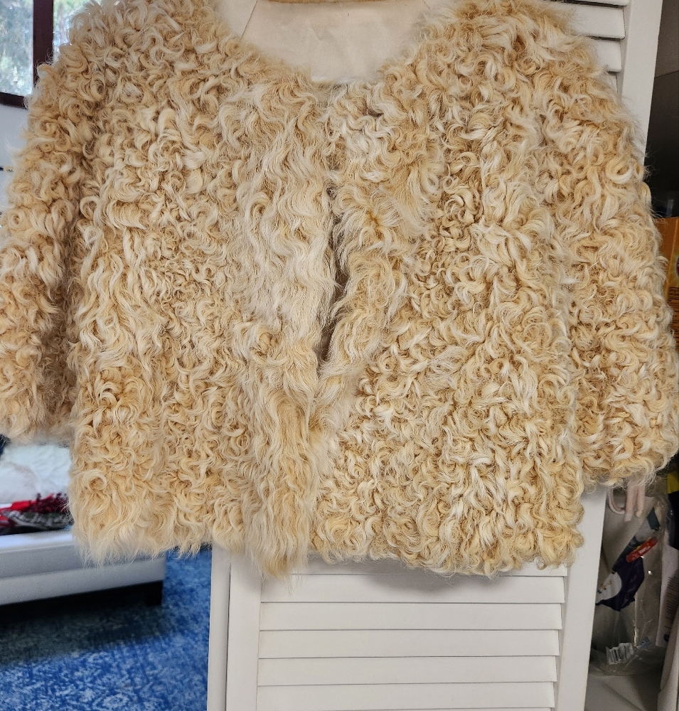 Sheepskin jacket one size